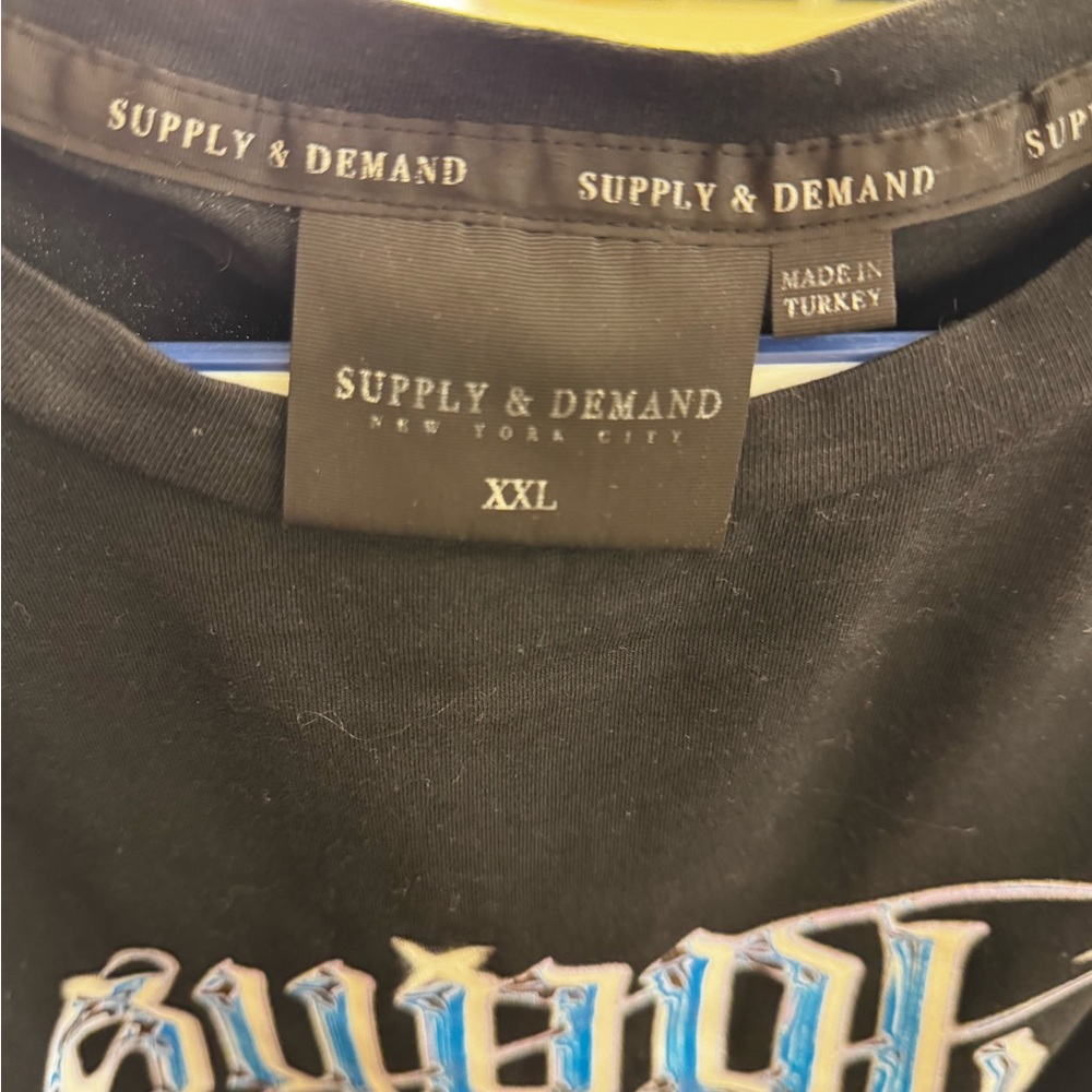 Supreme Black Graphic T-Shirt
